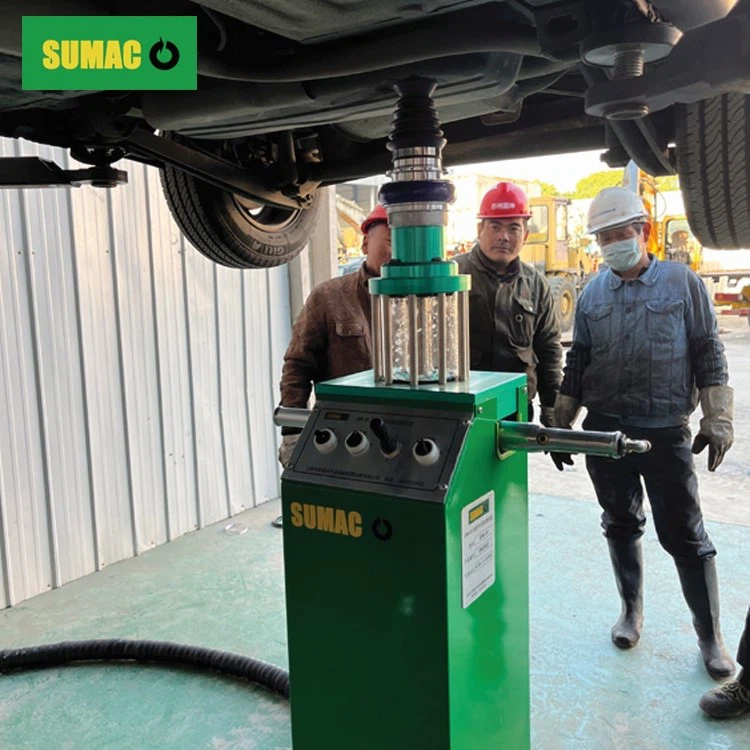 Operation of oil drainage Operation of oil drainage