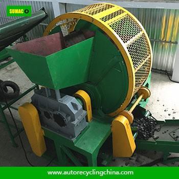 Used Tyre Recycling Tire Shredder Machine