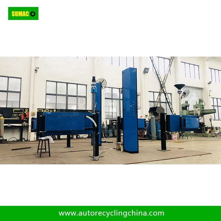 Semi-automatic ELV Waste Car Petrol Diesel Fuel Drain