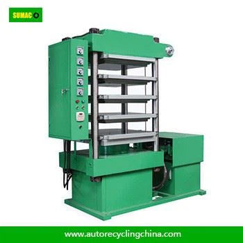 Vulcanizing Press Rubber Tile Making Equipment