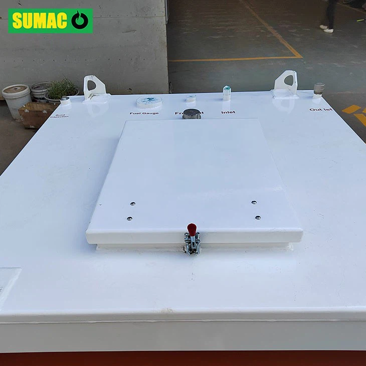 Australian Standard 1000L Portable Carbon Steel Oil Tank