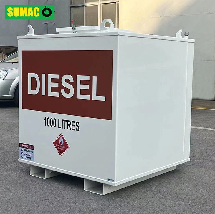 Zbiornik na paliwo Diesel z podwójnymi ściankami i ściankami bocznymi